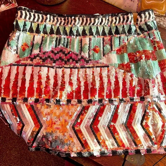 Sequin miniskirt - Picture 1 of 6